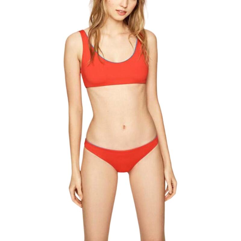 Braga de bikini reversible Pepe Jeans Zuma Bottom para mujer