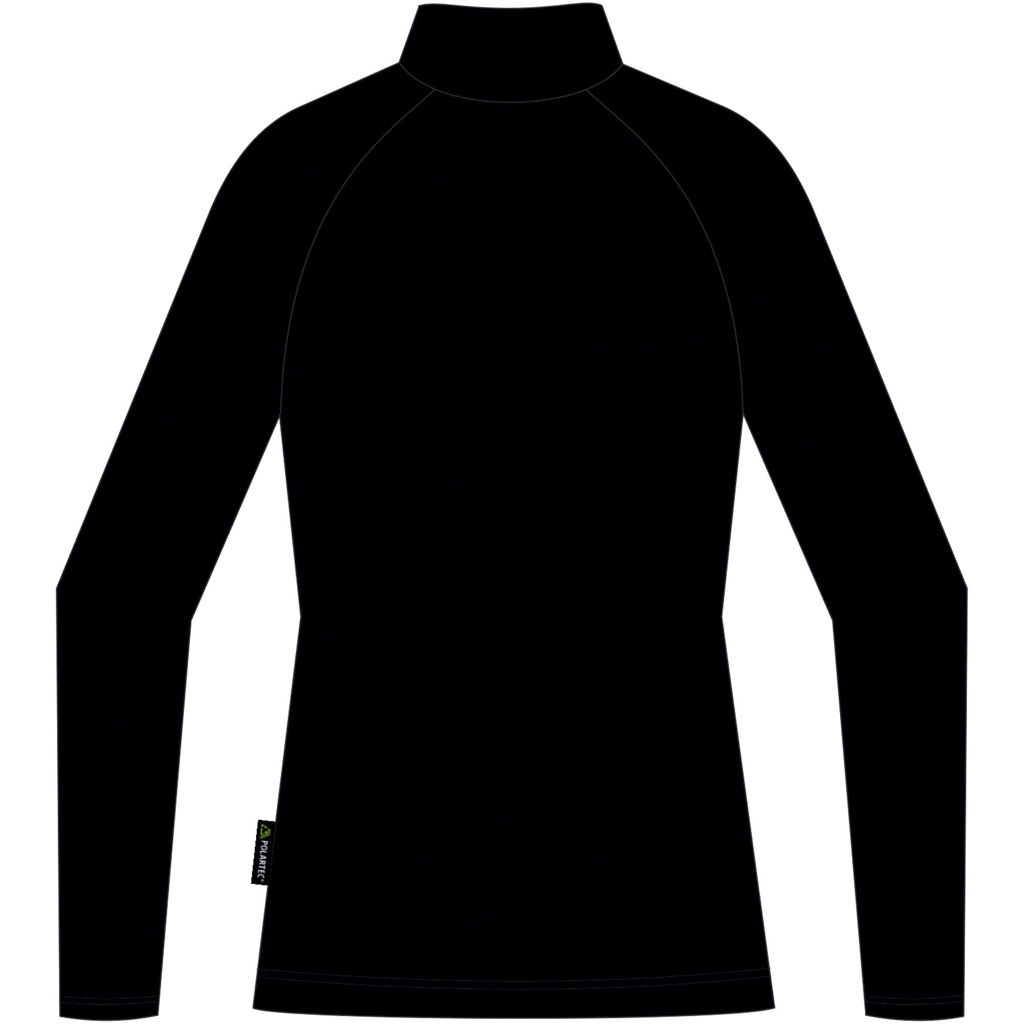 Bluza trekkingowa damska VIKING Jukon half zip 2/2