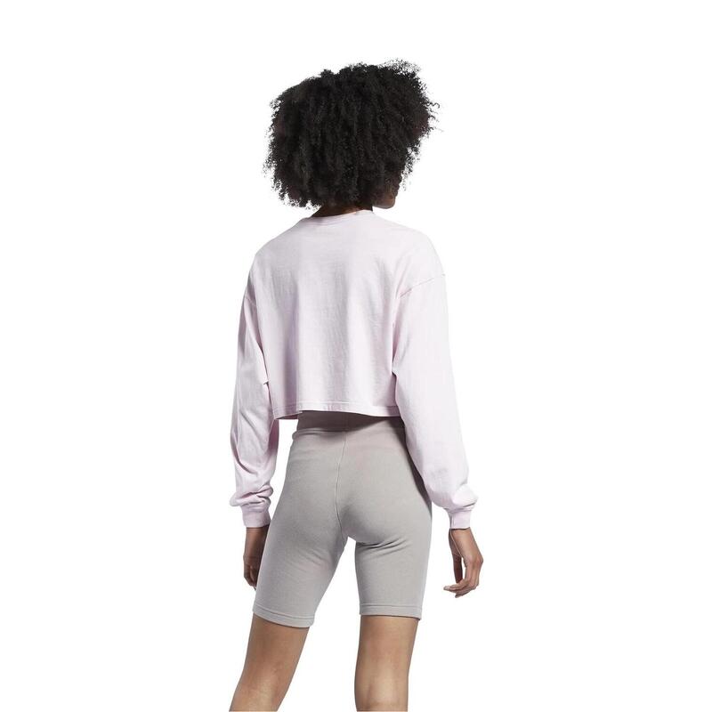 Bluza sportowa damska Reebok CL Wide krótka