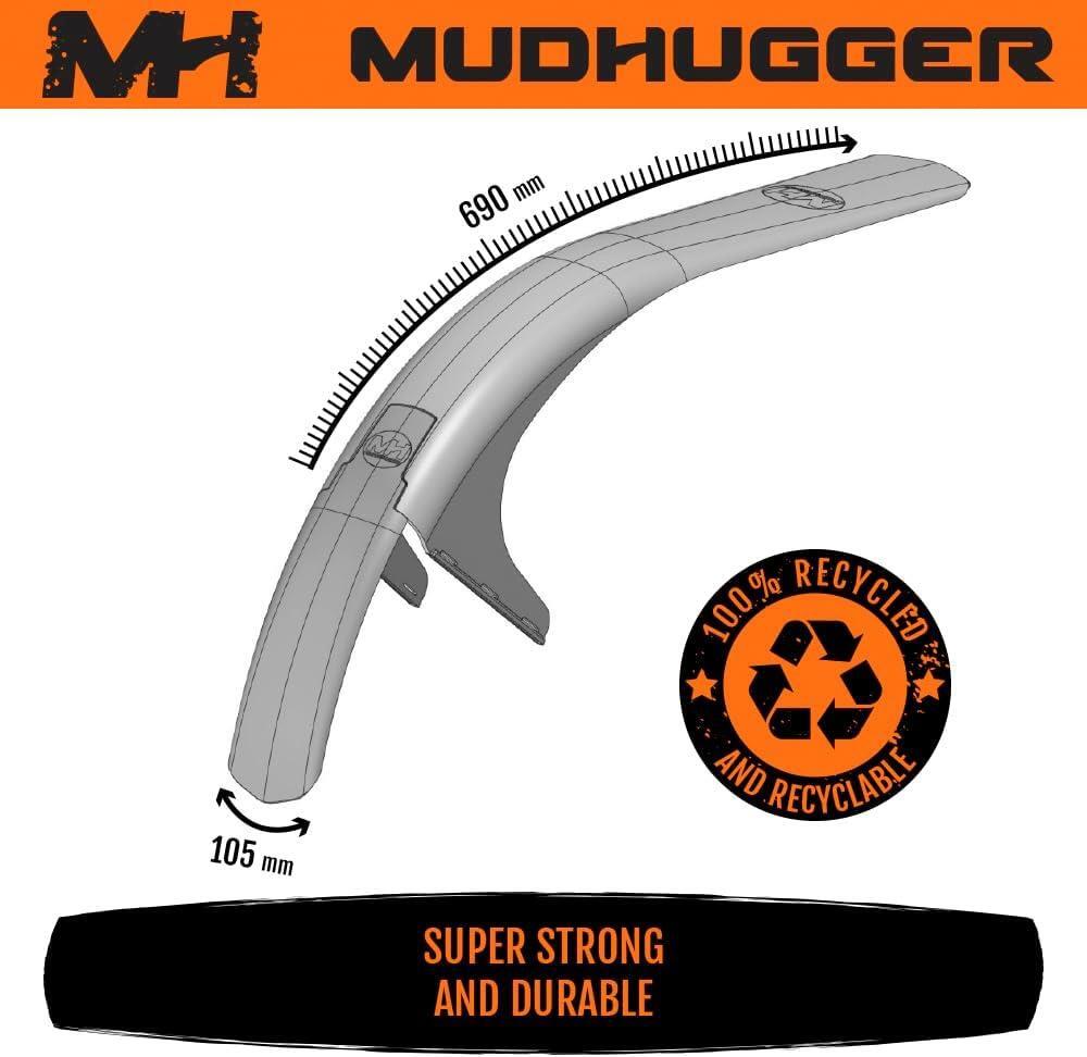 Mudhugger MK2 Rear Mountain Bike Mudguard - Medium 3/7