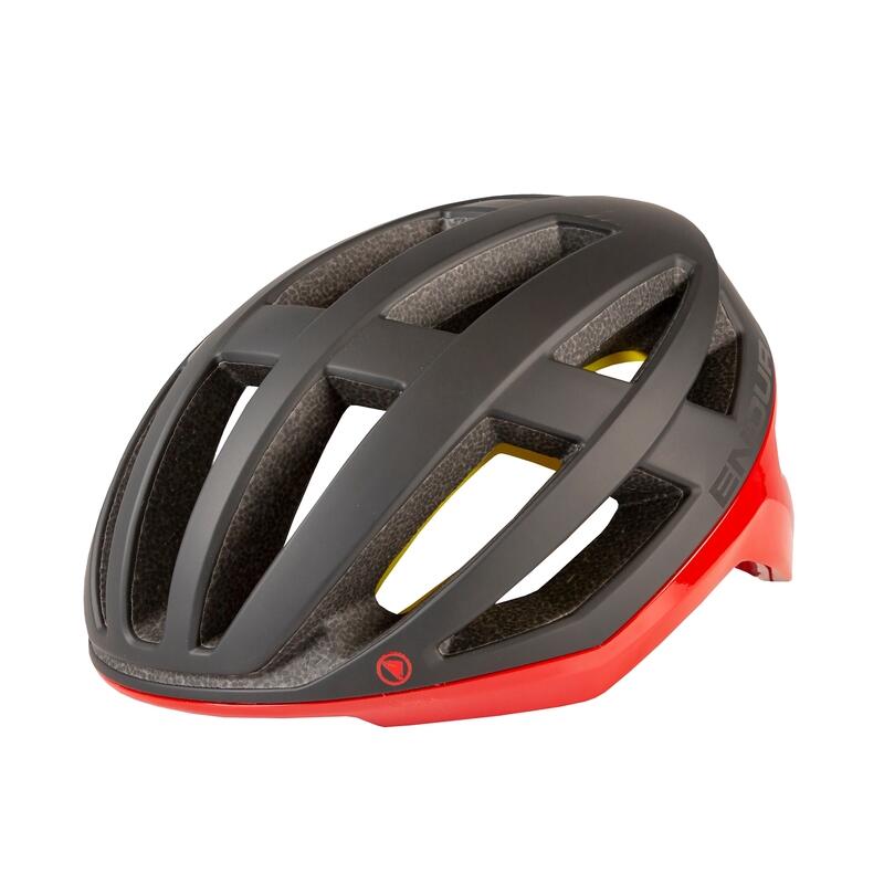 Casco Ciclismo Carretera Endura FS260-Pro MIPS® Negro-rojo