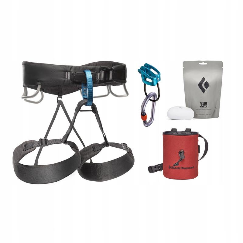 Zestaw do wspinaczki dla mężczyzn Black Diamond Momentum Harness Package