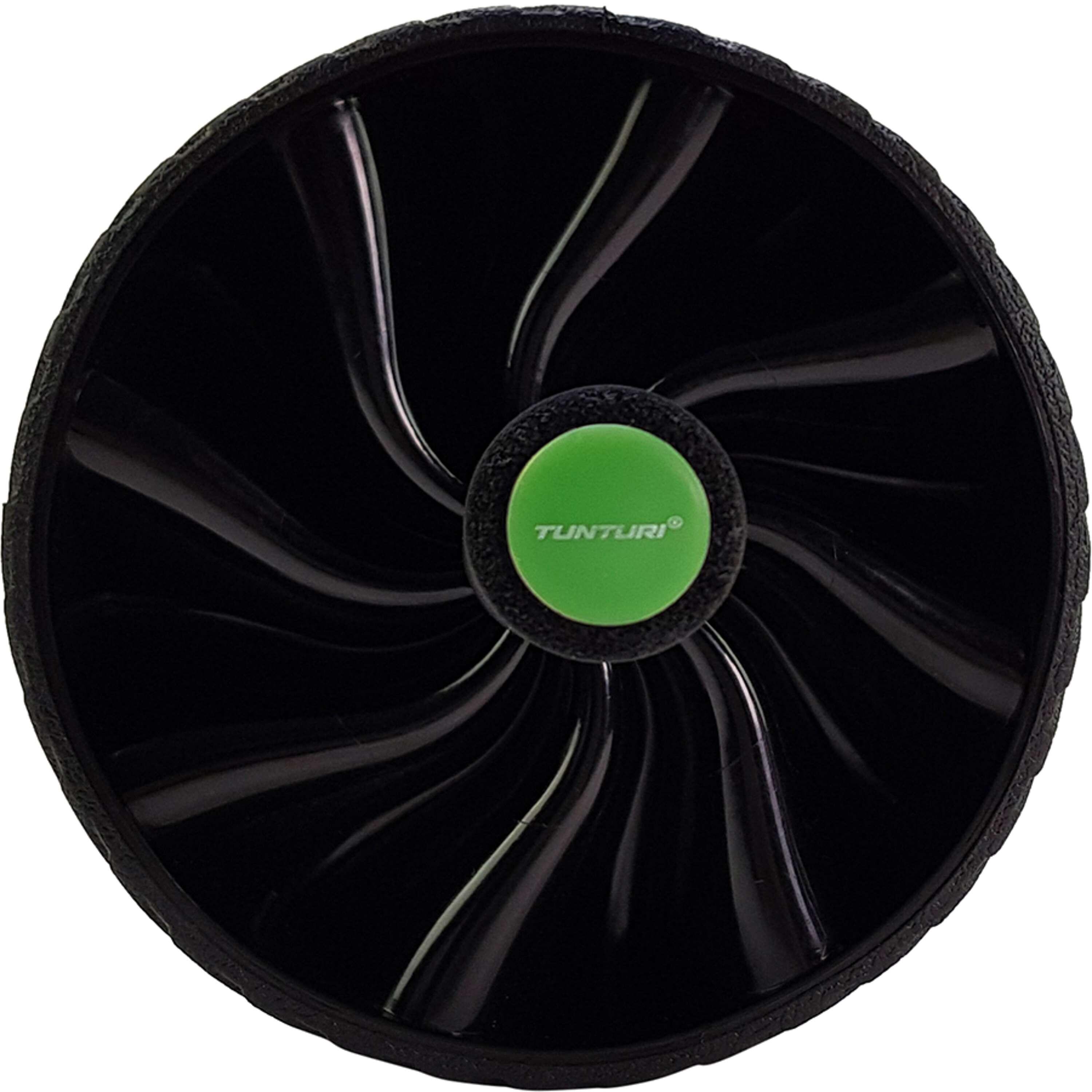 Roue abdominale Tunturi 17 cm noire avec revêtement antidérapant 7/7