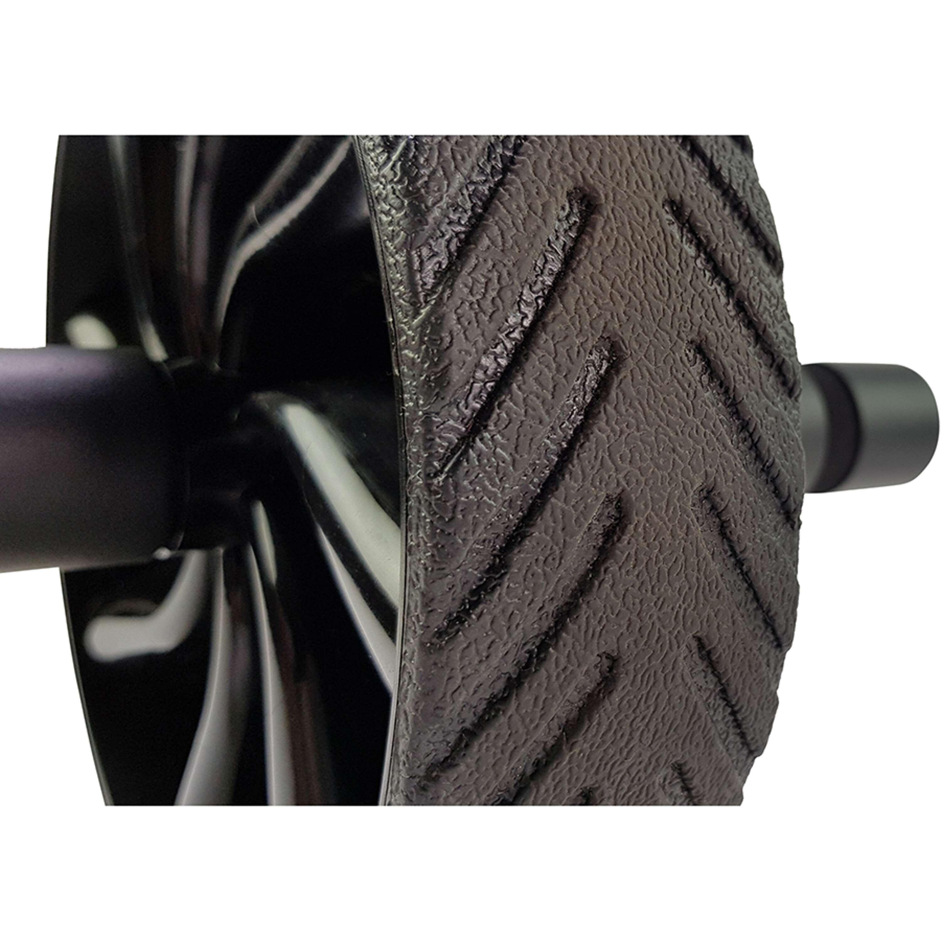 Roue abdominale Tunturi 17 cm noire avec revêtement antidérapant 6/7