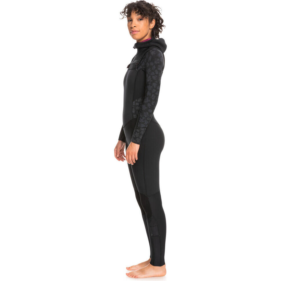 Pianka z kapturem Roxy 5/4/3mm Swell Hooded Front Zip L