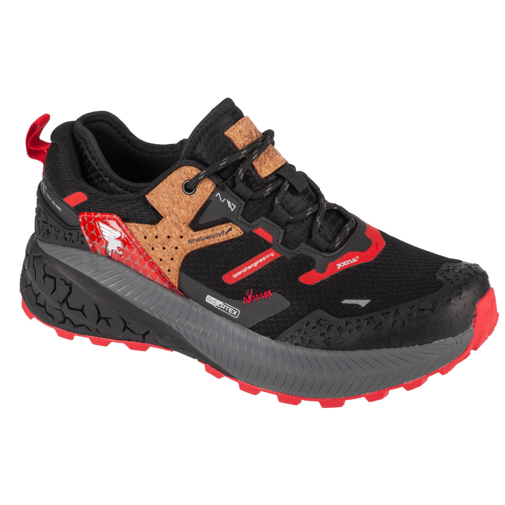 Joma - Chaussures De Running Pour Hommes Toruk Men 24 Tktorus - Chaussures De Sport - Noir|rouge - 41 - Decathlon