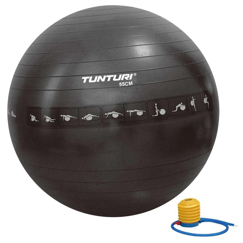 Gymnastikball - Sitzball bis zu 350 kg - Fitnessball in 55 cm
