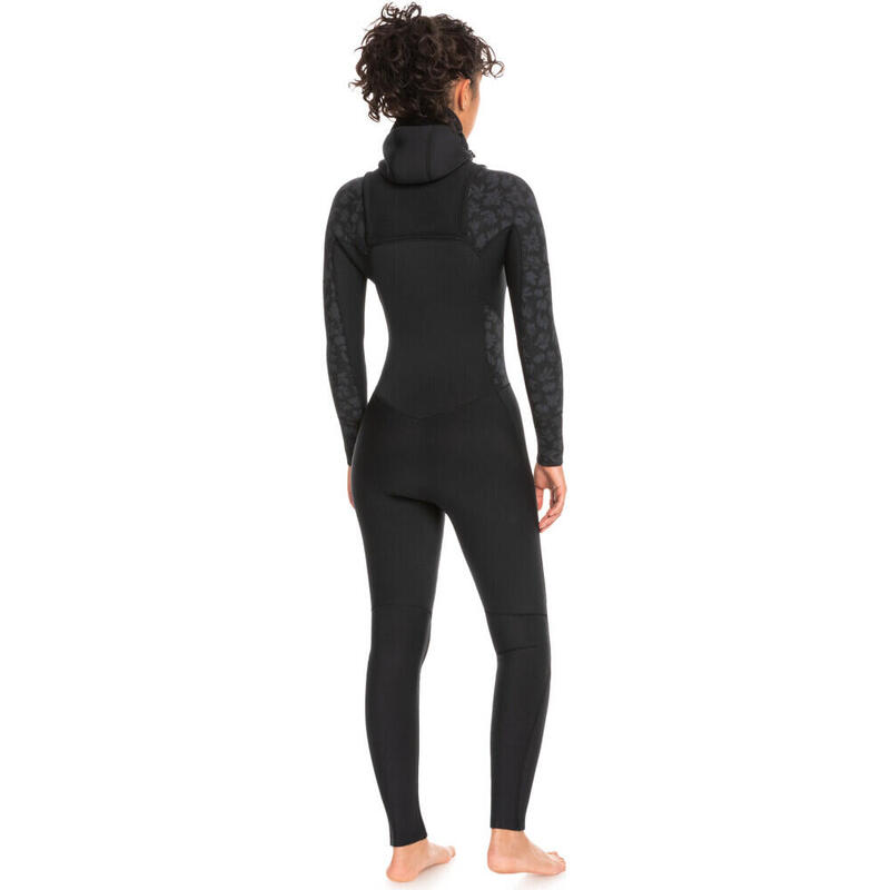 Pianka z kapturem Roxy 5/4/3mm Swell Hooded Front Zip