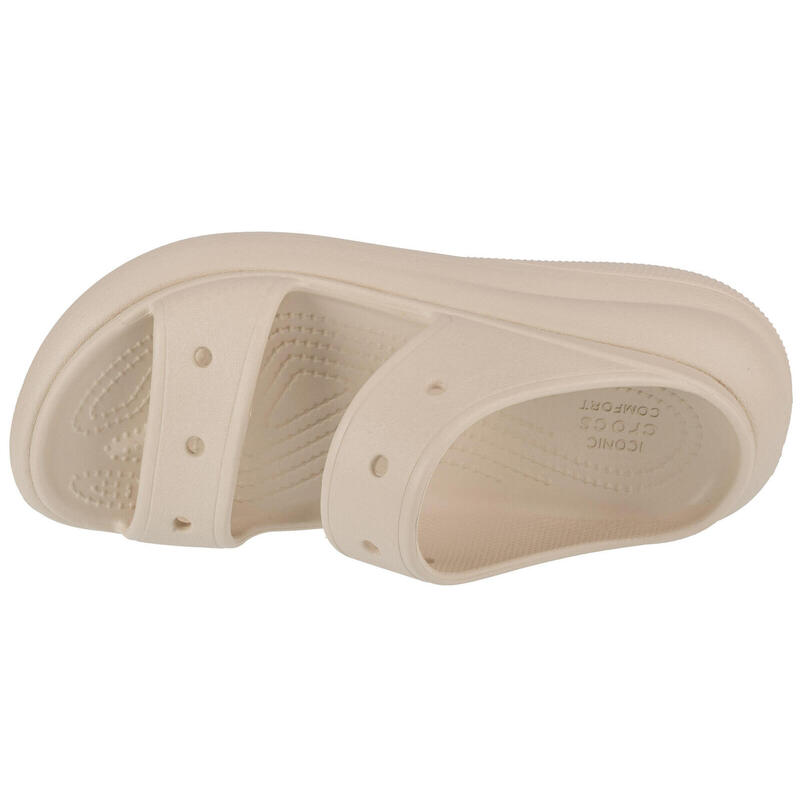 Mules Crocs CLASSIC CRUSH SANDAL Beige