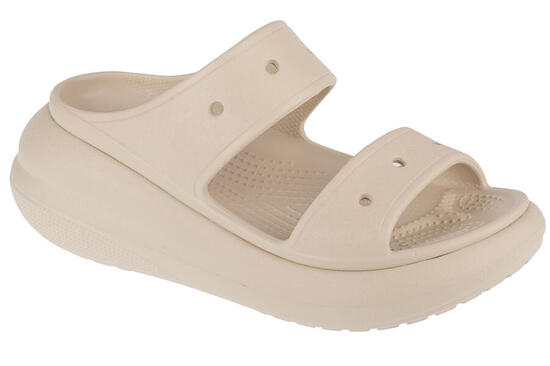 Mules Femme Mules Crocs CLASSIC CRUSH SANDAL Beige Beige