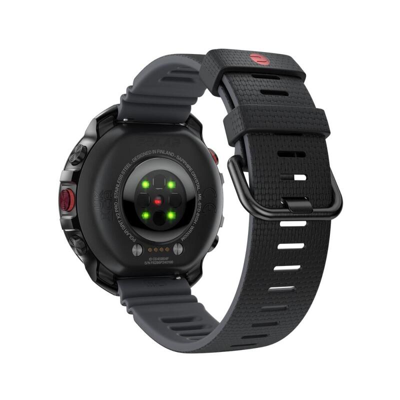 MONTRE CONNECTÉE GPS - TRAIL & SPORTS OUTDOOR - POLAR GRIT X2 PRO NOIR