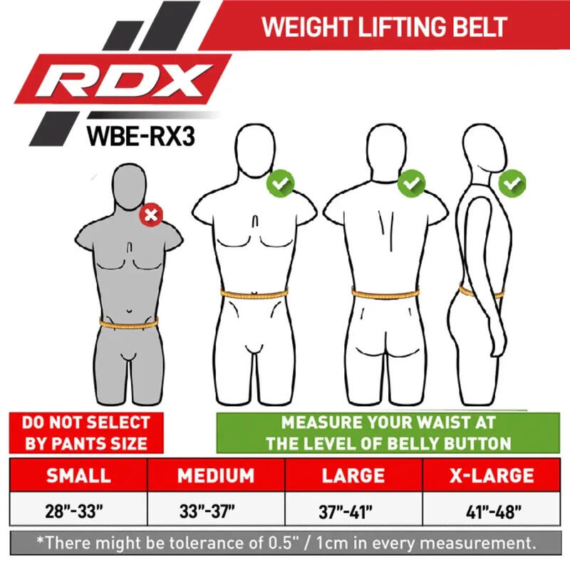 X3 Weightlifting Neoprene Gym Belt