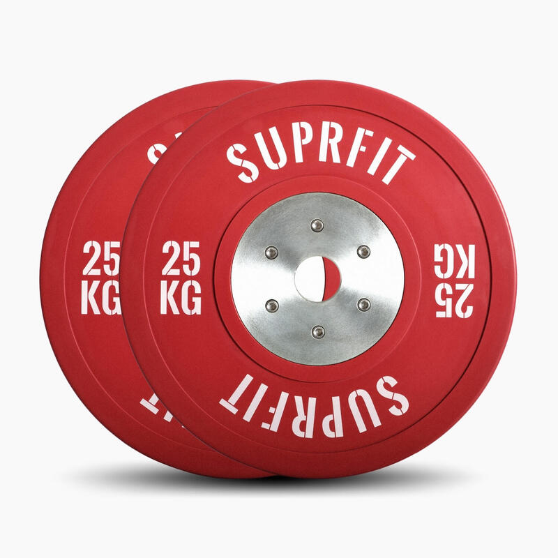 Pro Competition Bumper Plate Set 140 kg