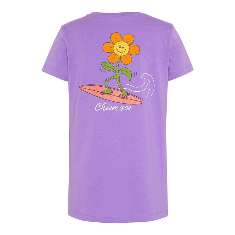 T-Shirt mit Backprint im Surf-Look