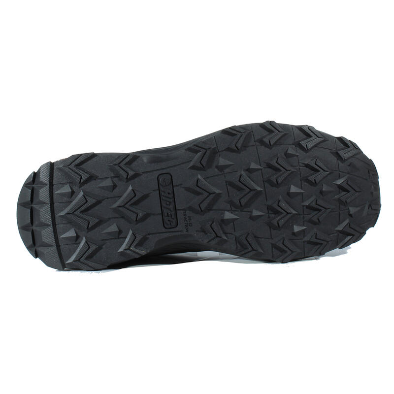 Zapatilla de Senderismo para Hombre Hi-Tec FLASH TRAIL Low Negro Transpirable