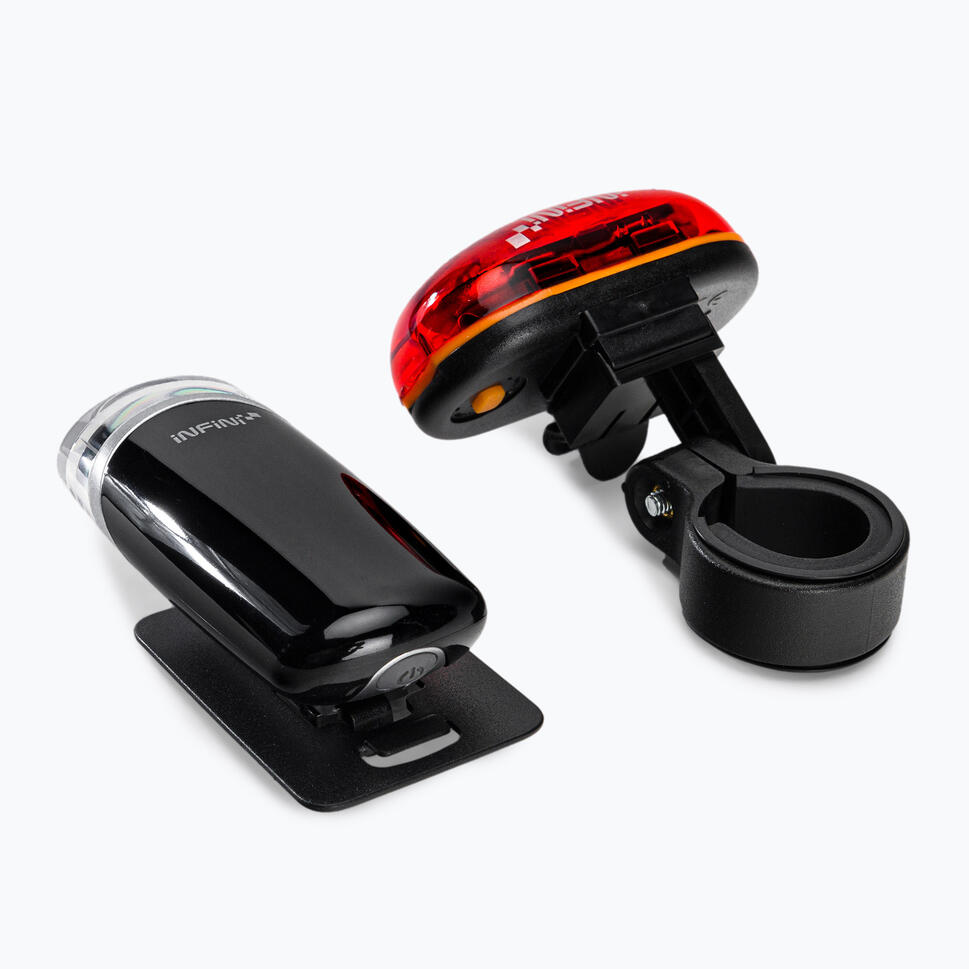 Zestaw lampek rowerowych INFINI Luxo  &  Vista Set