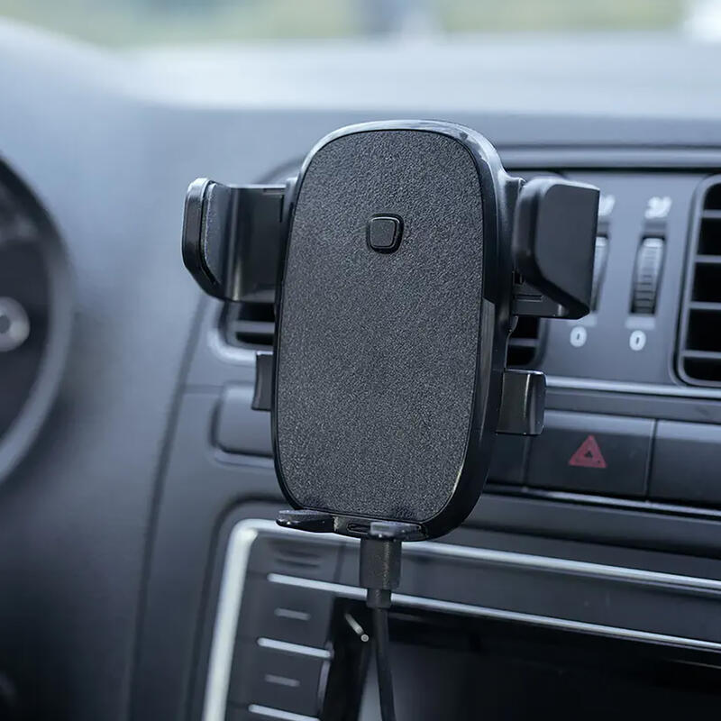 Soporte para teléfono con cargador de inducción Extralink