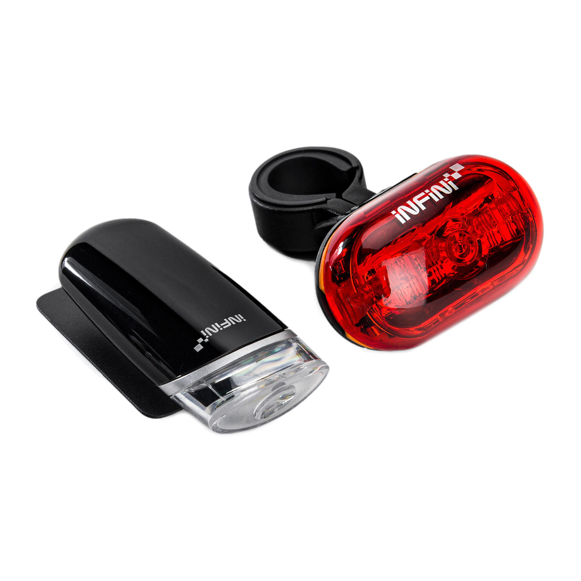 Zestaw lampek rowerowych INFINI Luxo  &  Vista Set