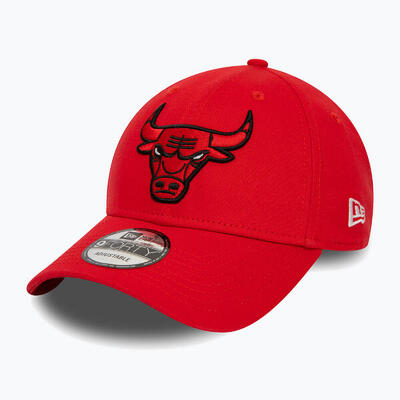 Cappello da baseball da uomo New Era con toppa laterale 9Forty Chicago Bulls
