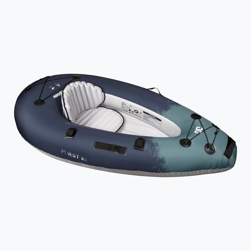 Caiac navigație pe mare rafting adulți Aquaglide Backwoods Purist 65 gri deschis