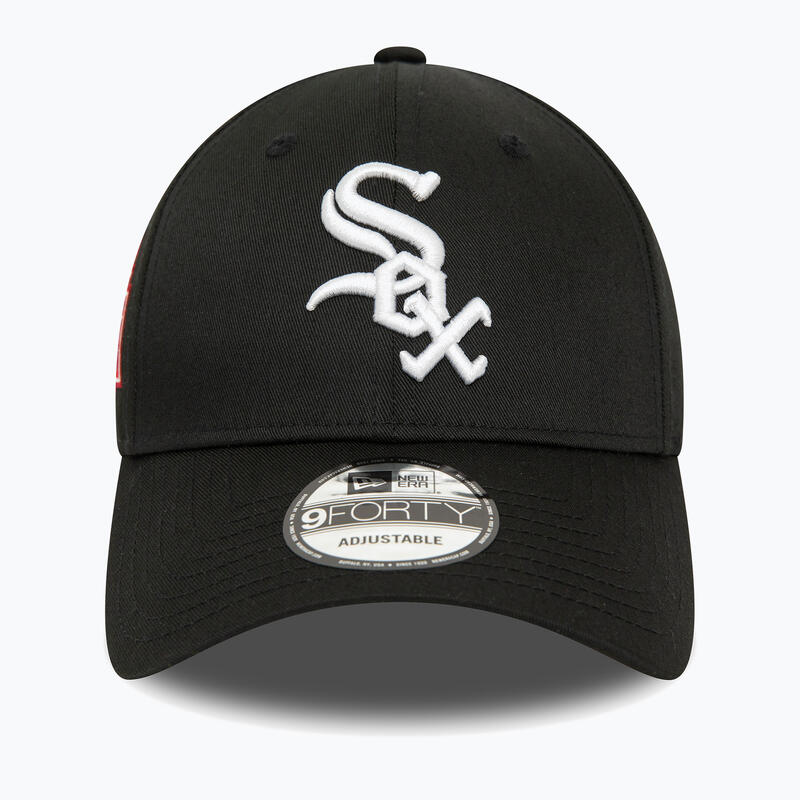 Gorra de béisbol New Era Patch 9Forty Chicago White Sox hombre