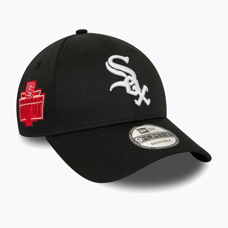 Gorra de béisbol New Era Patch 9Forty Chicago White Sox hombre