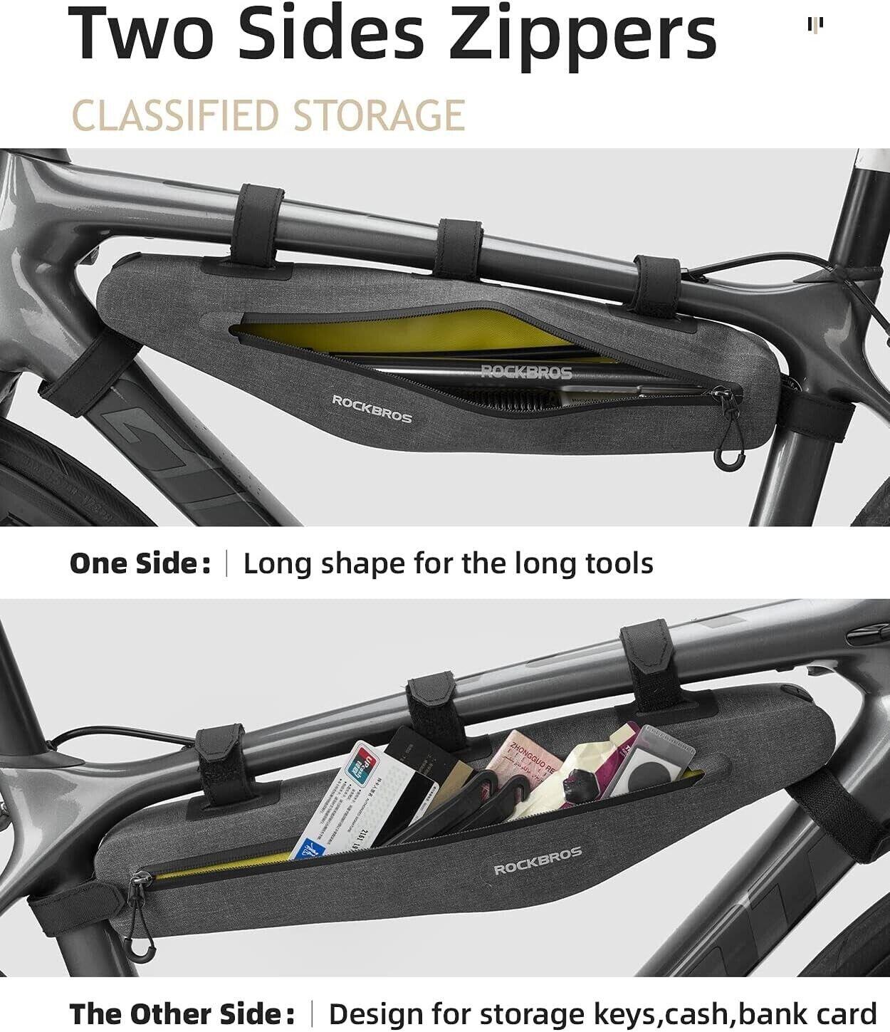 Sacoche de cadre pour vélo Rockbros 4/7