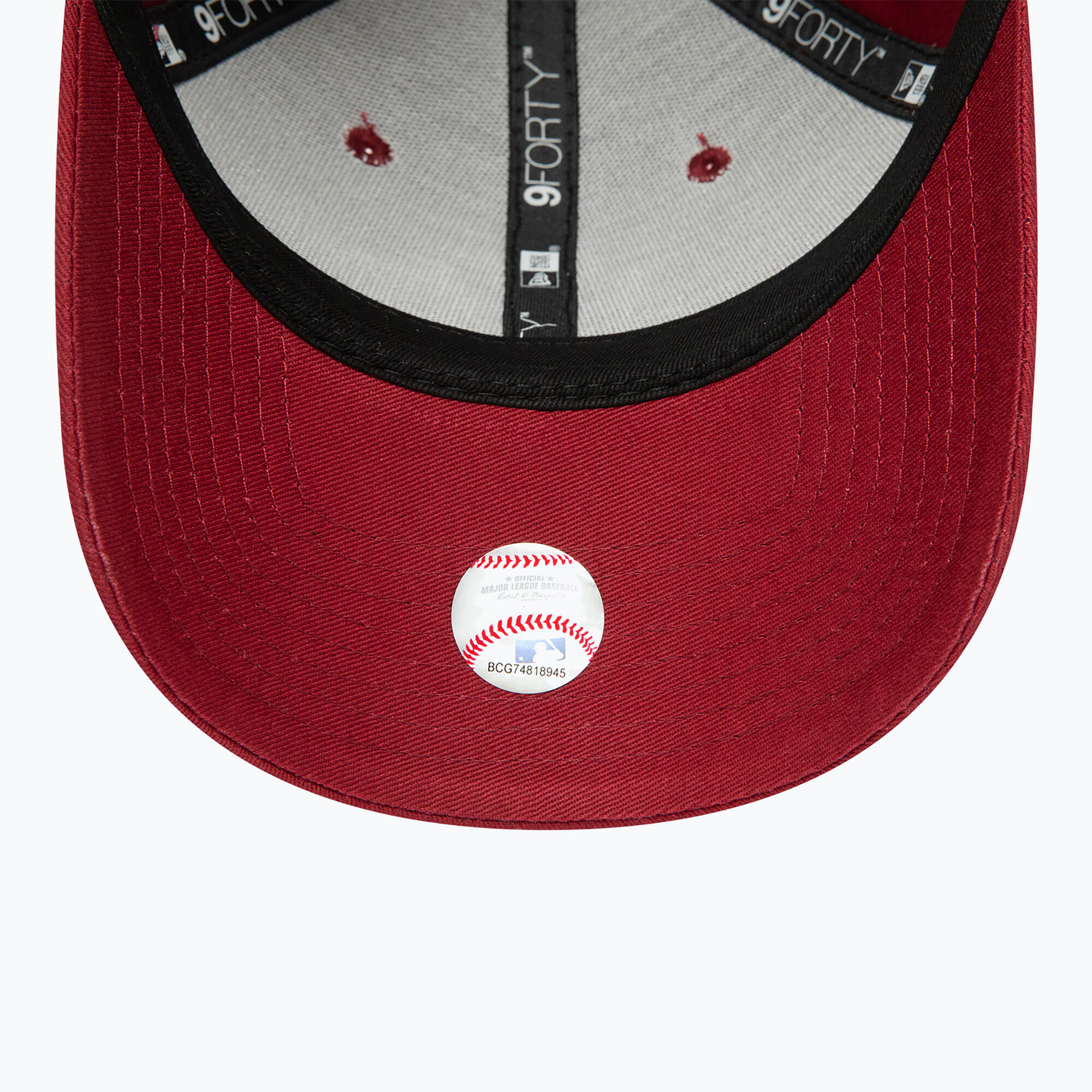 Casquette New Era 940 NYY Bordeaux 5/7
