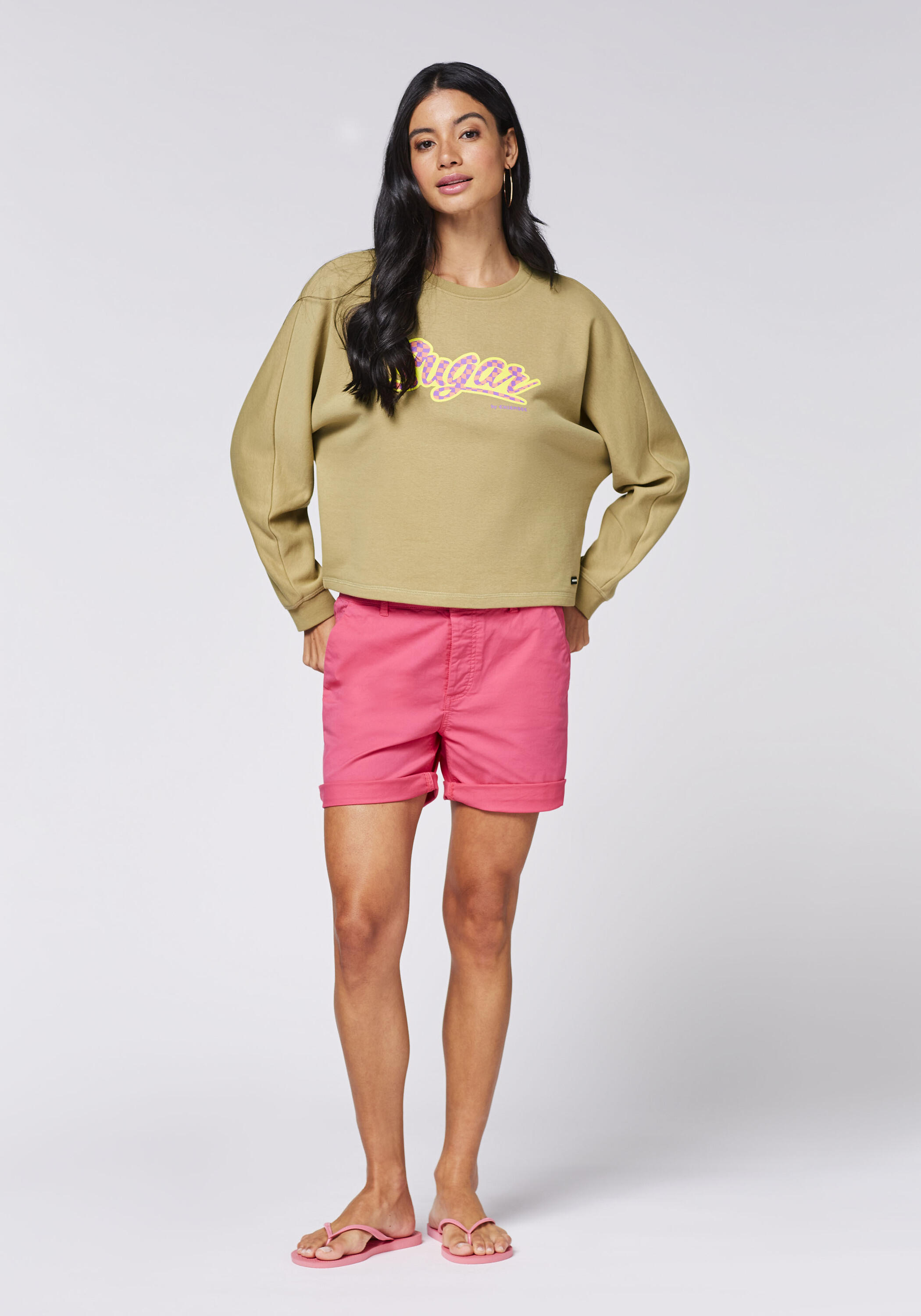 Sweatshirt mit SUGAR-Print 5/7