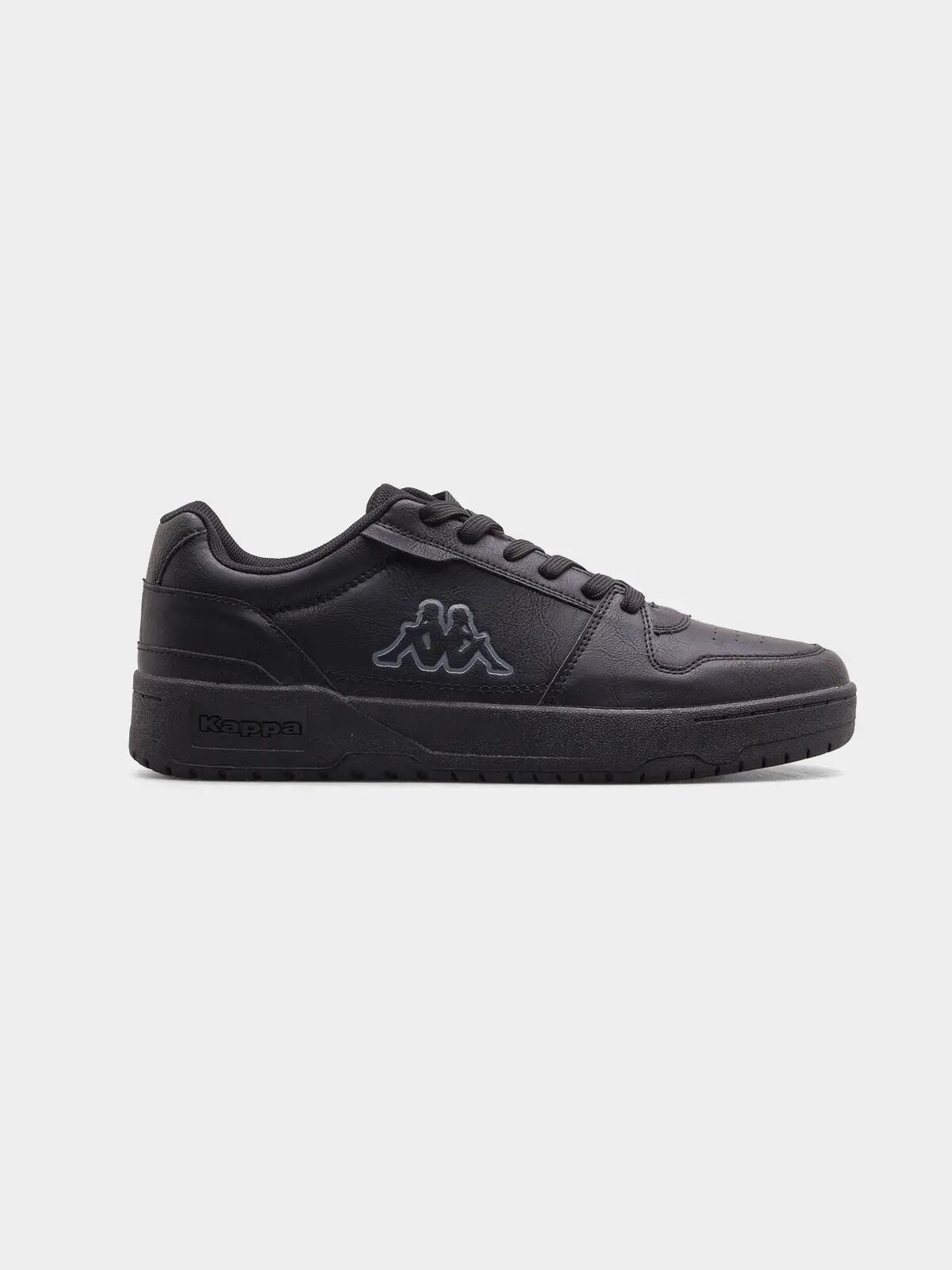 BUTY KAPPA CODA LOW 243405OC-1111 sportowe czarne uniseks eko skóra 36 4/7