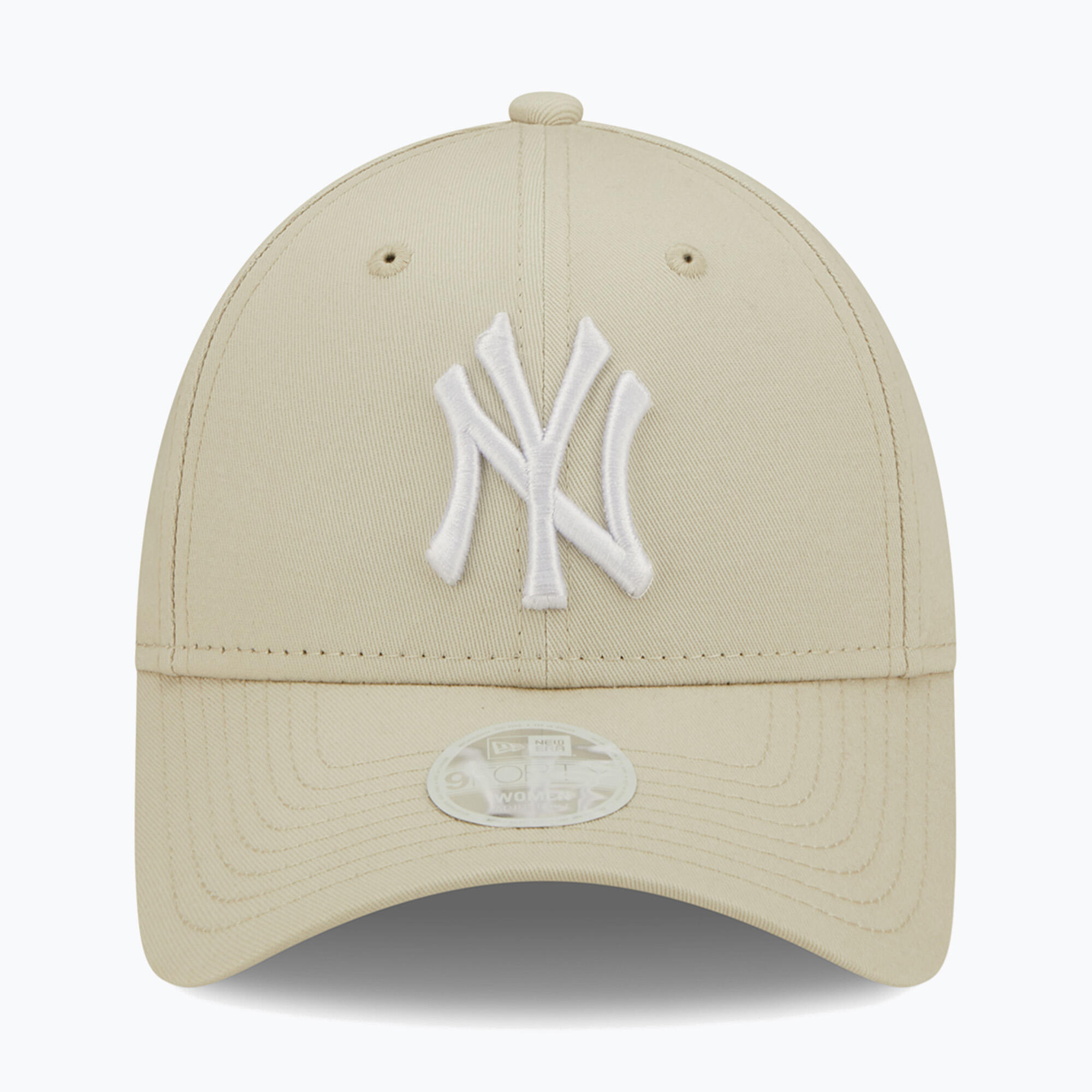 Gorra para mujer New era New york yankees 9forty en color beige 2/5