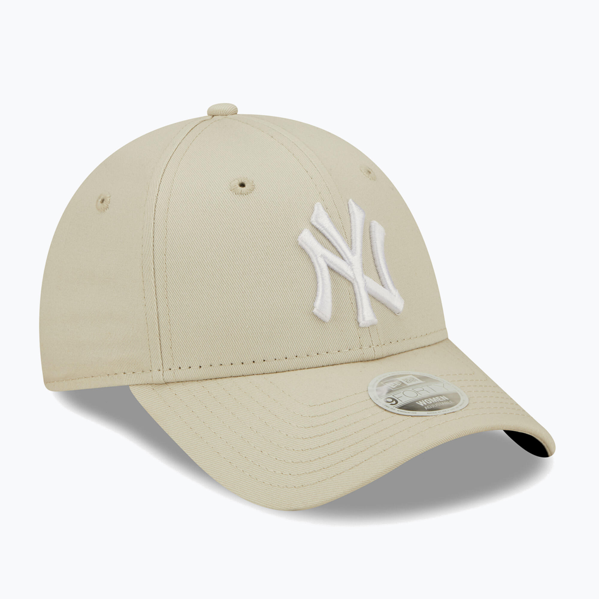 Gorra para mujer New era New york yankees 9forty en color beige 3/5