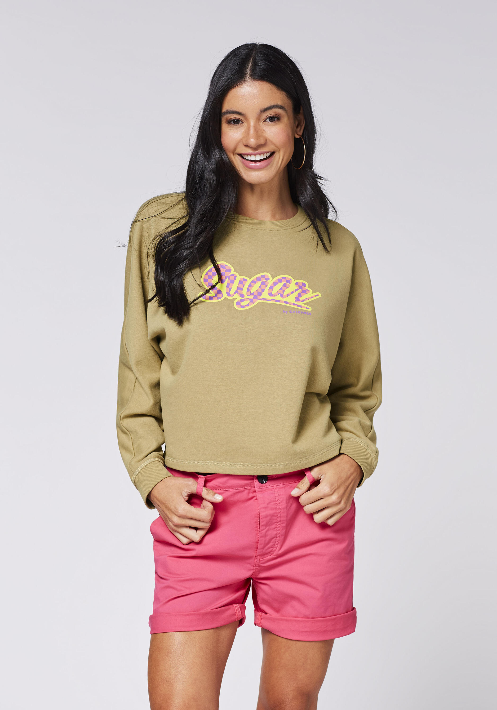 Sweatshirt mit SUGAR-Print 3/7