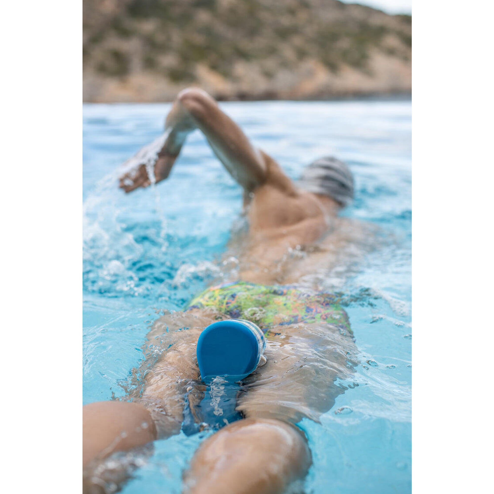 Natación para adultos, boya de tracción - Multicolor