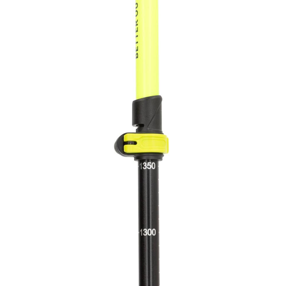 Aktive Bastão de trekking extensível 62-135 cm 3 seg c/punho eva 6/7