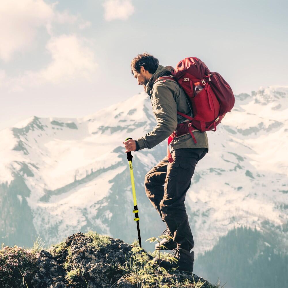 Aktive Bastão de trekking extensível 62-135 cm 3 seg c/punho eva 2/7