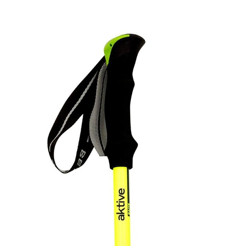 Aktive Bastón extensible trekking 62-135 cm 3 sec c/empuñadura eva