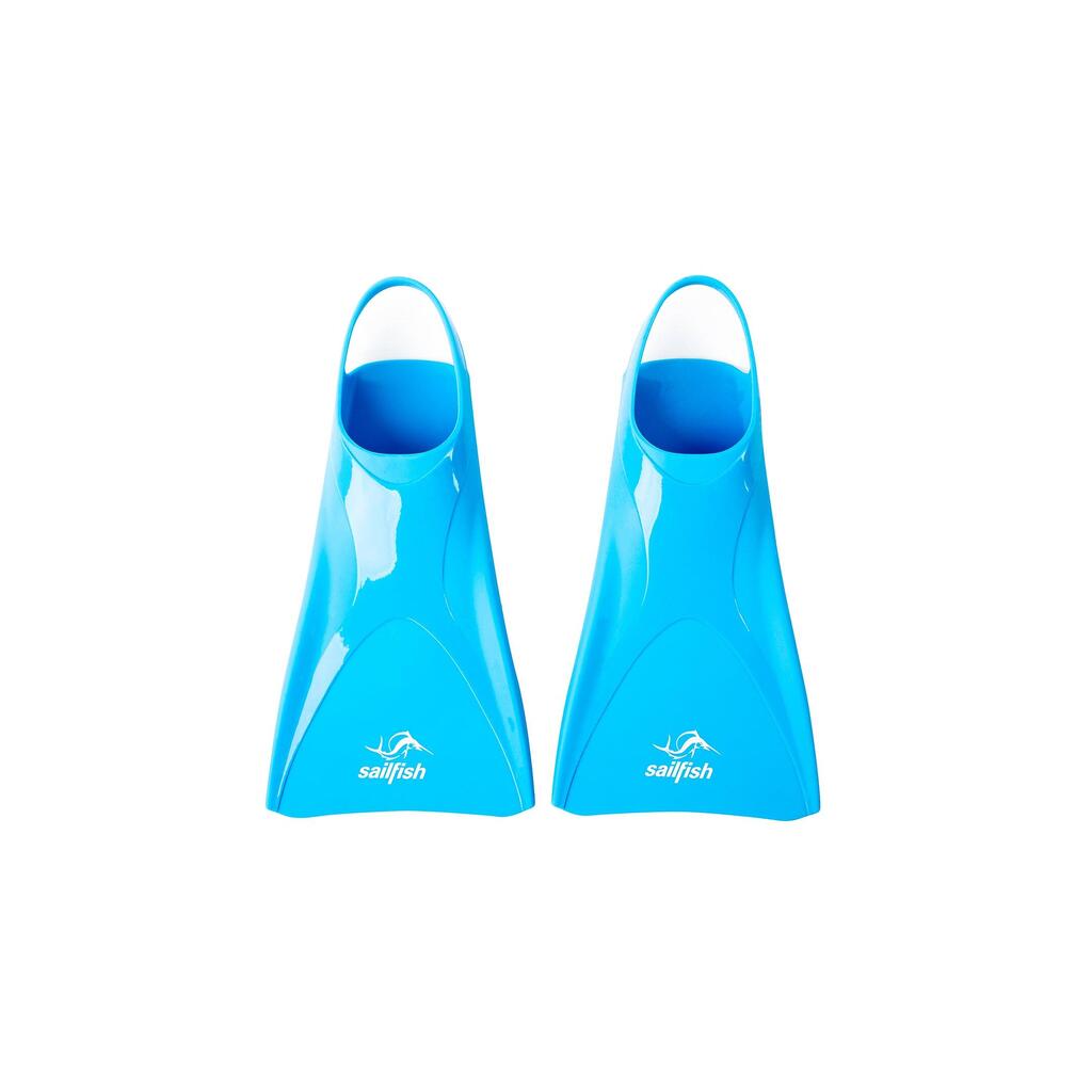 Adult Swimming Fins, Fins - Light Blue