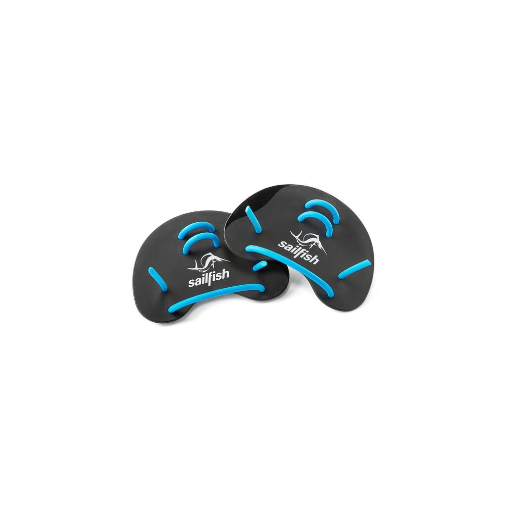 Adult Swim Paddle,  Finger Paddles - Black/Blue
