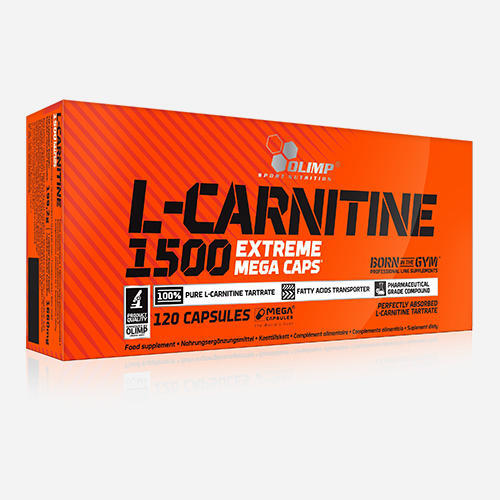 Spalacz tłuszczu Olimp L-Carnitine 1500 Extreme Mega Caps® - 120 Kapsułek