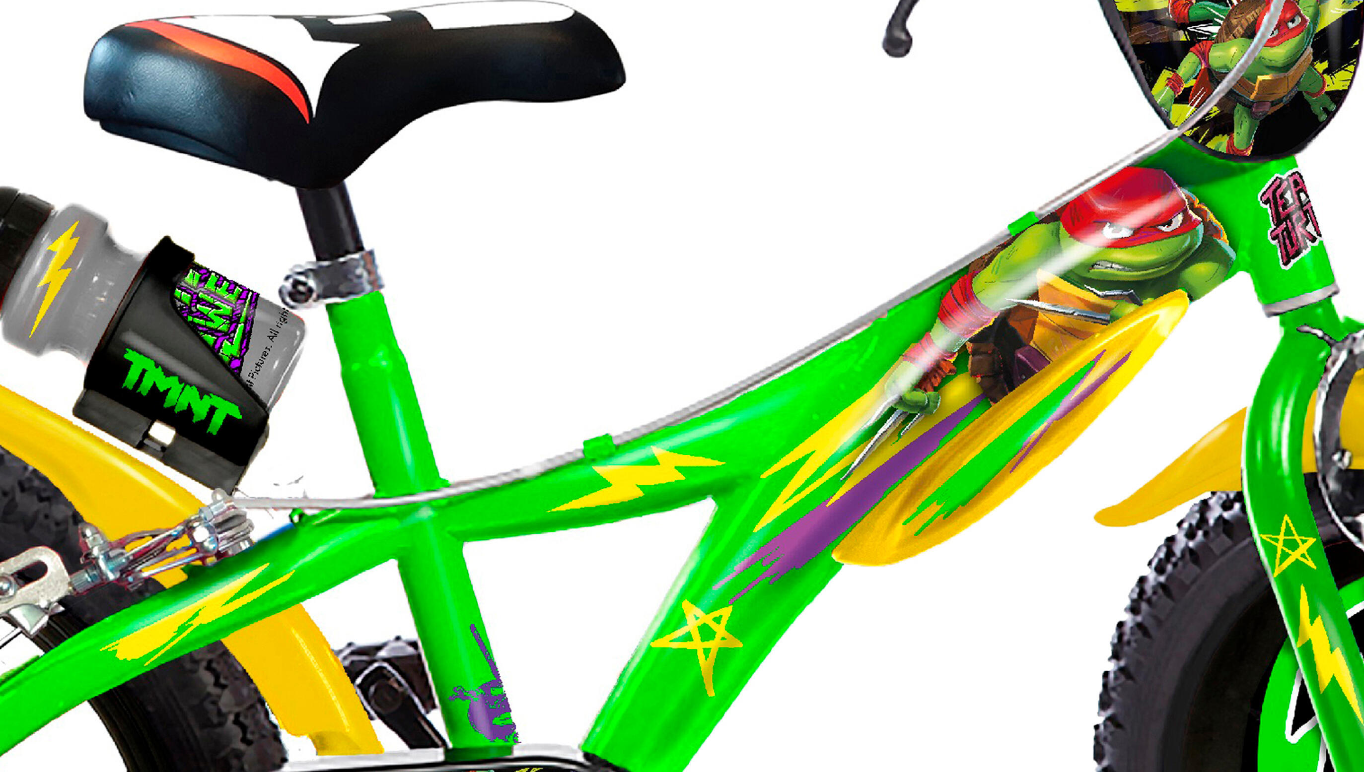 Vélo Enfant 16 Pouces 5-7 Ans Ninja Turtles 4/6