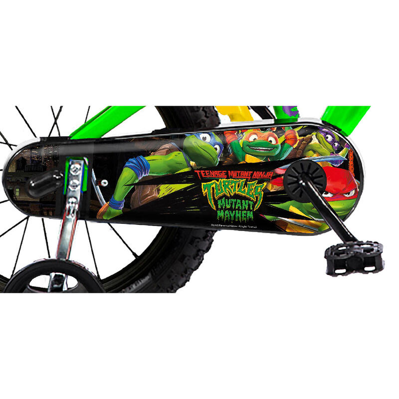 Bicicleta pentru copii Testoasele Ninja DB-614-MNT Dino Bikes, 14 inch