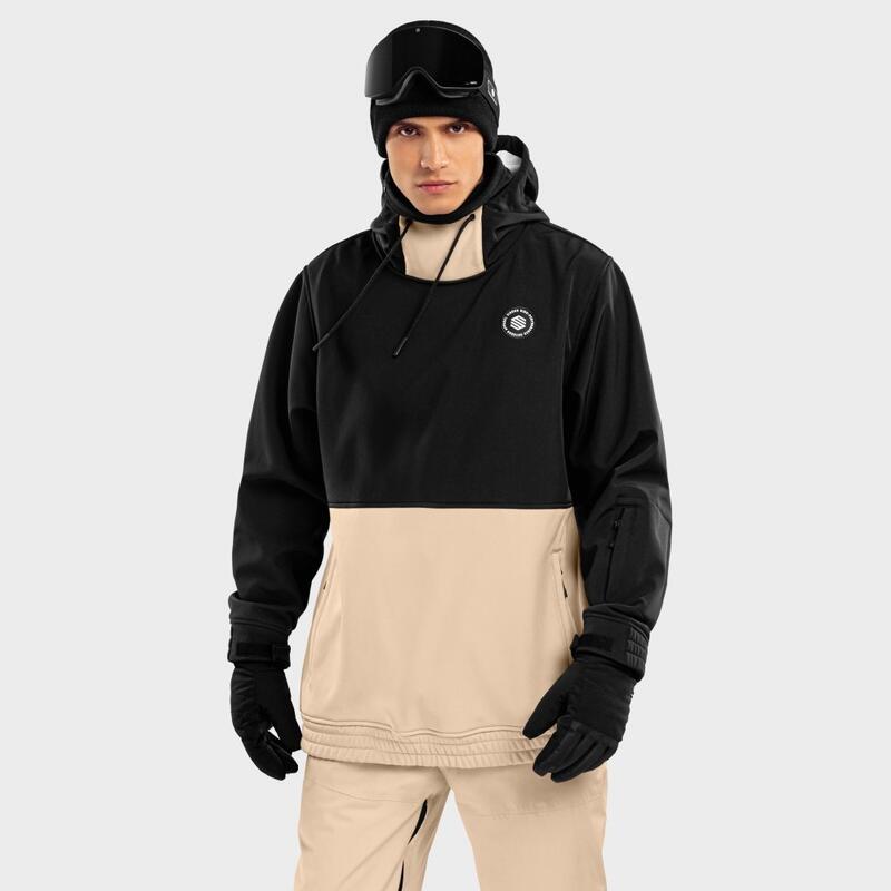 Casaco de snowboard para homem Desportos de inverno W1 Llaima SIROKO Preto