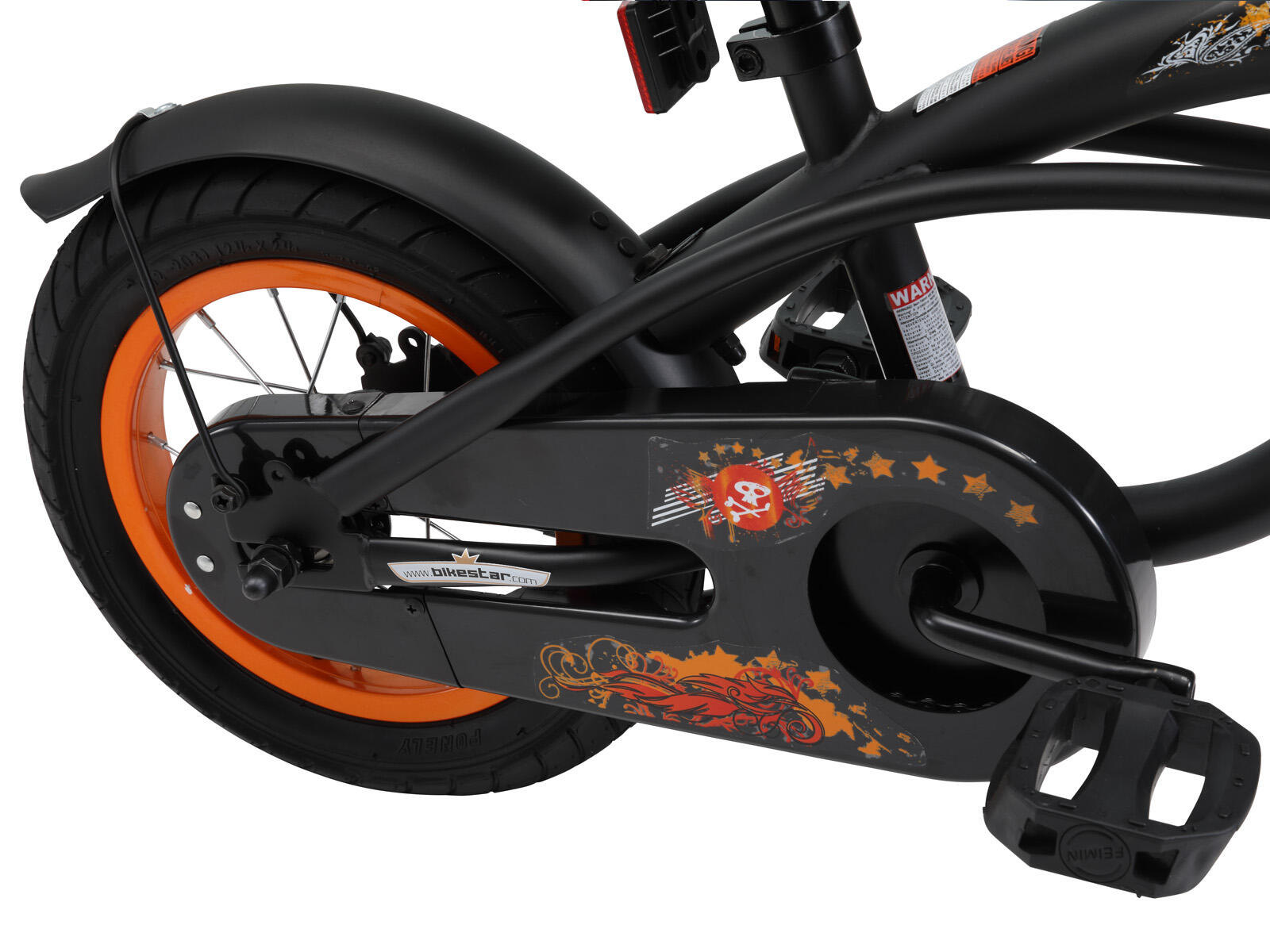 Bikestar kinderfiets Cruiser 12 inch zwart 3/5
