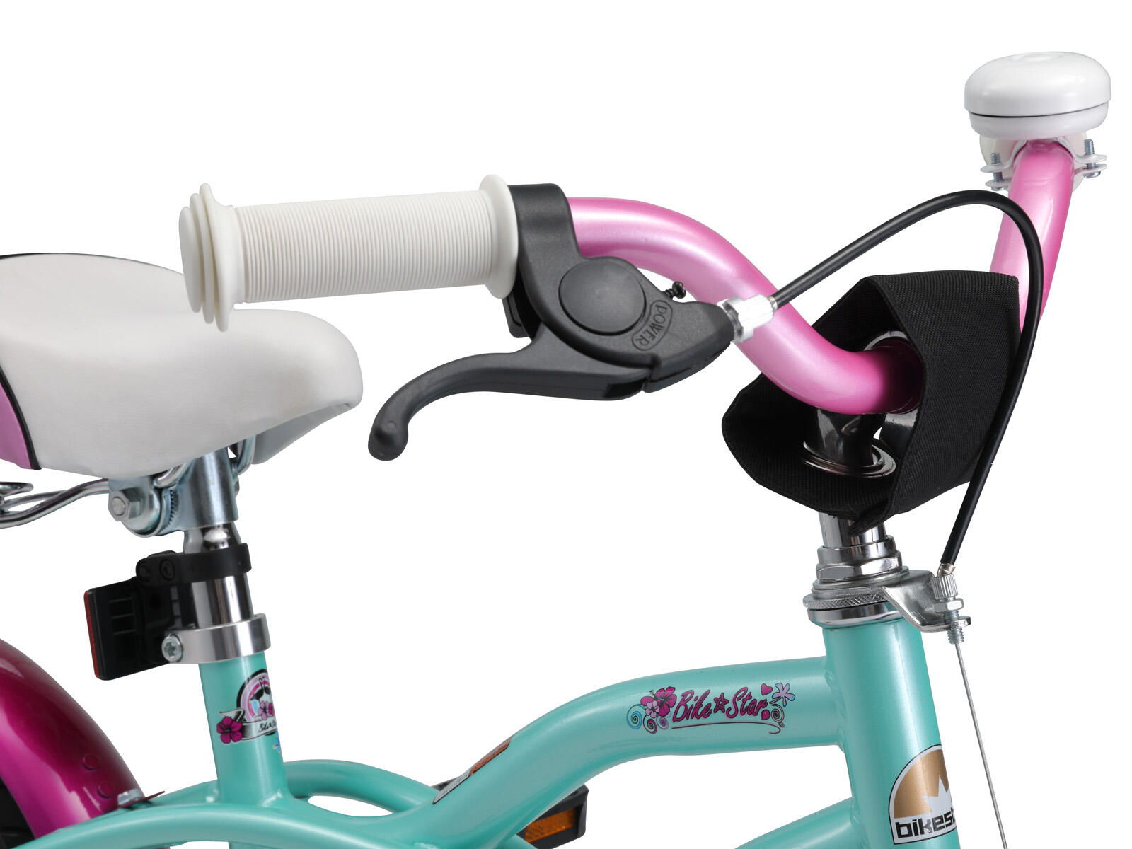Bikestar kinderfiets Cruiser 12 inch mintgroen 4/5
