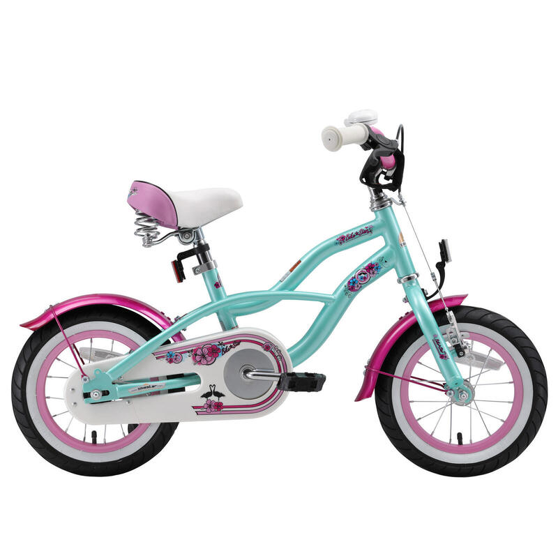 Vélo pour enfants Bikestar 12 pouces Cruiser, menthe