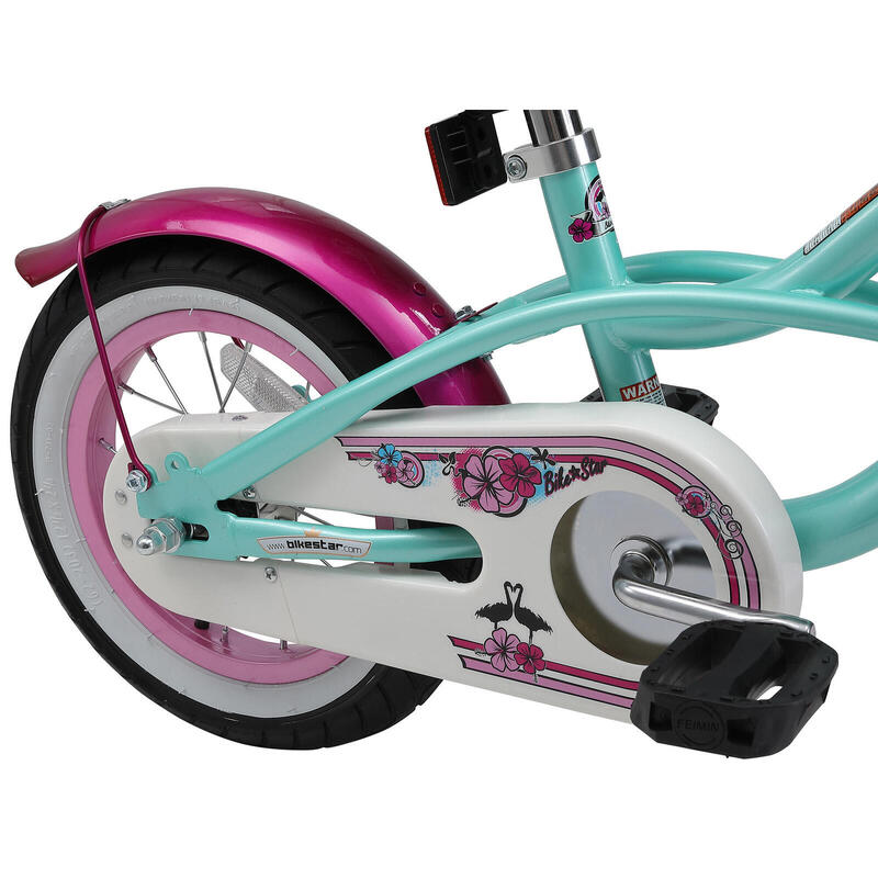 Bikestar kinderfiets Cruiser 12 inch mintgroen