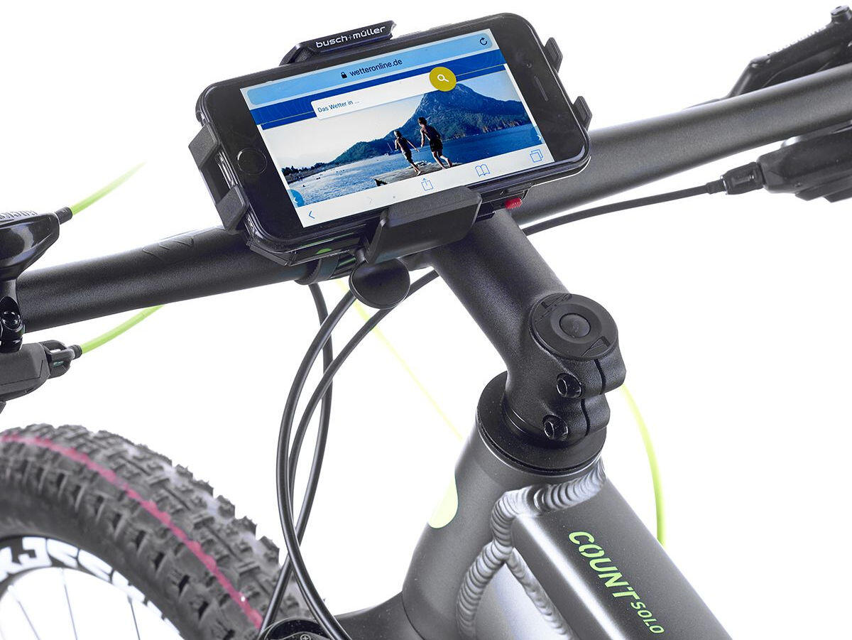 Busch & Müller Cockpit-Adapter 2.0 für Smartphones 3/4