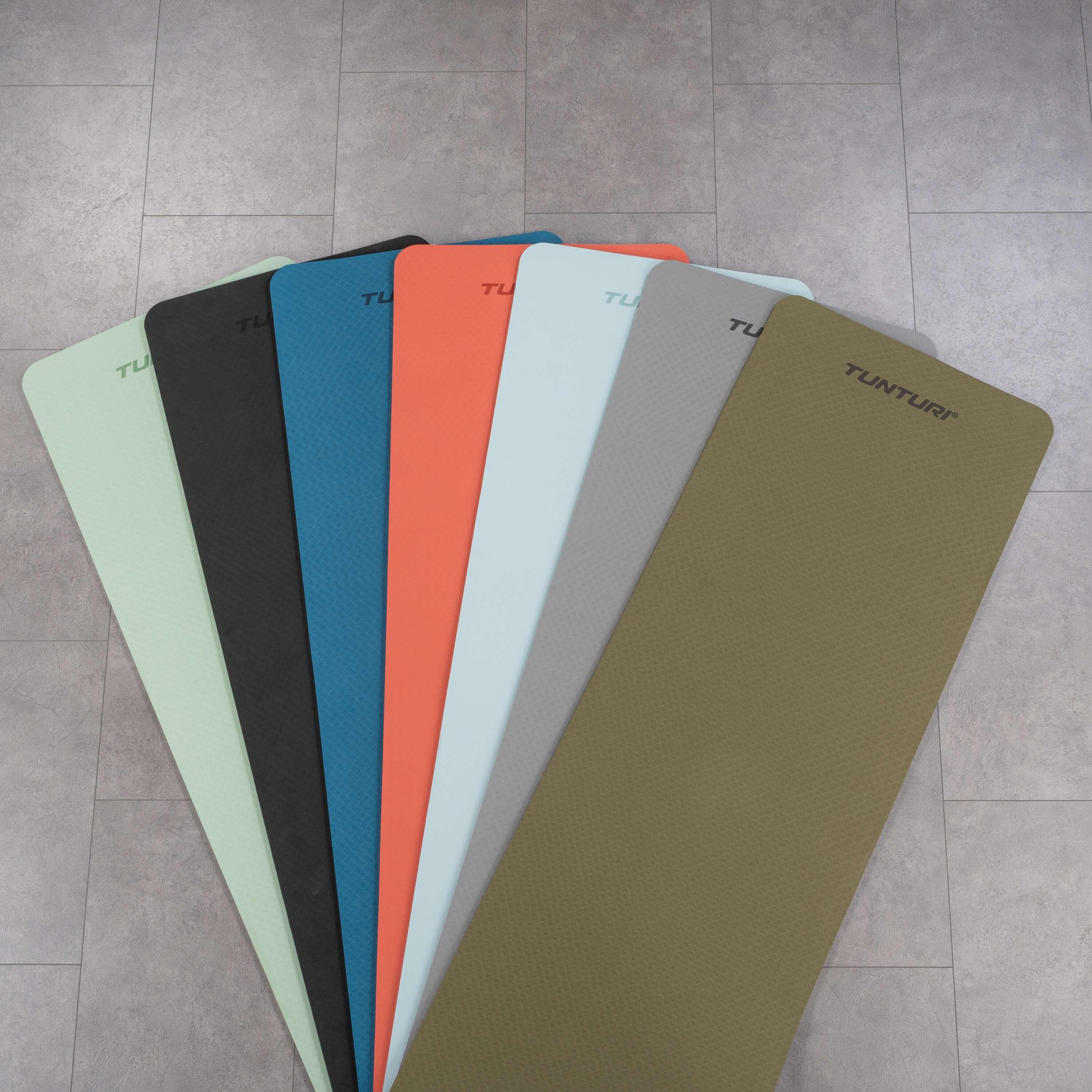 Dicke Yogamatte 8mm - Rutschfest Gymnastikmatte - Yoga und Pilates -  Sportmatte 3/7