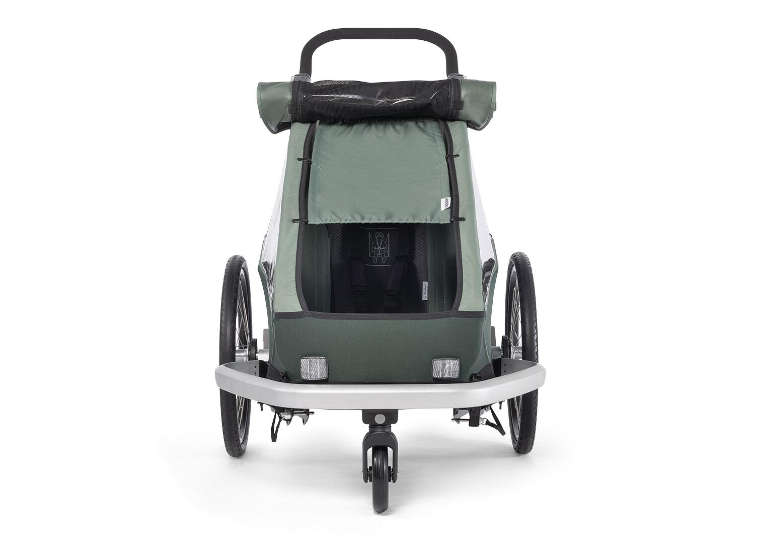 Fietskaraccessoire zonnescherm voor Croozer Kid vanaf model 2014 (niet Yuuna) 2/6